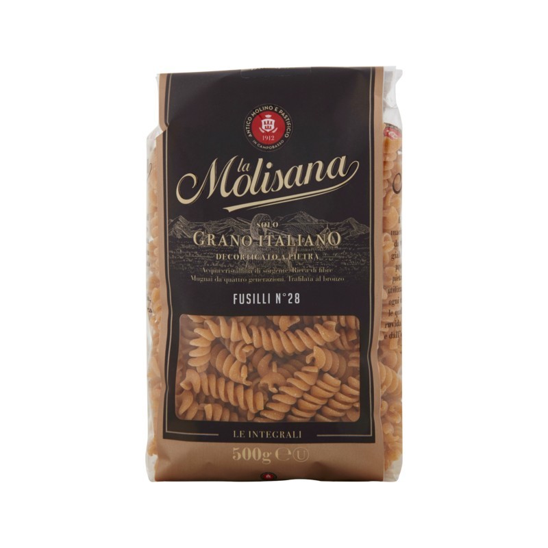 8004690612804La Molisana Integrale 028 Fusilli 500gr