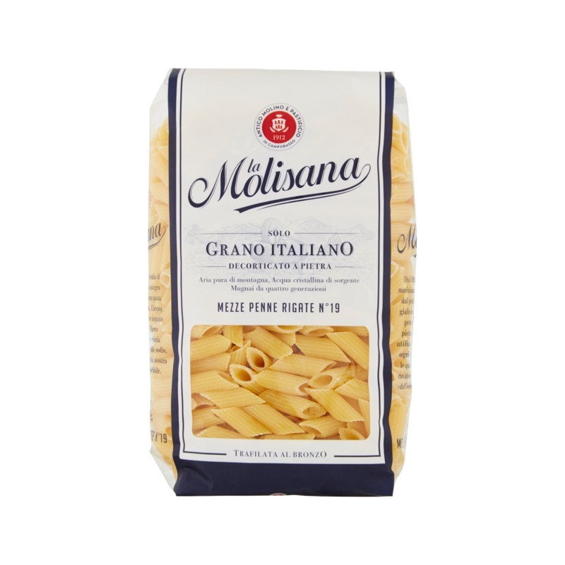 8004690051948La Molisana 019 Mezze Penne Rigate 500gr
