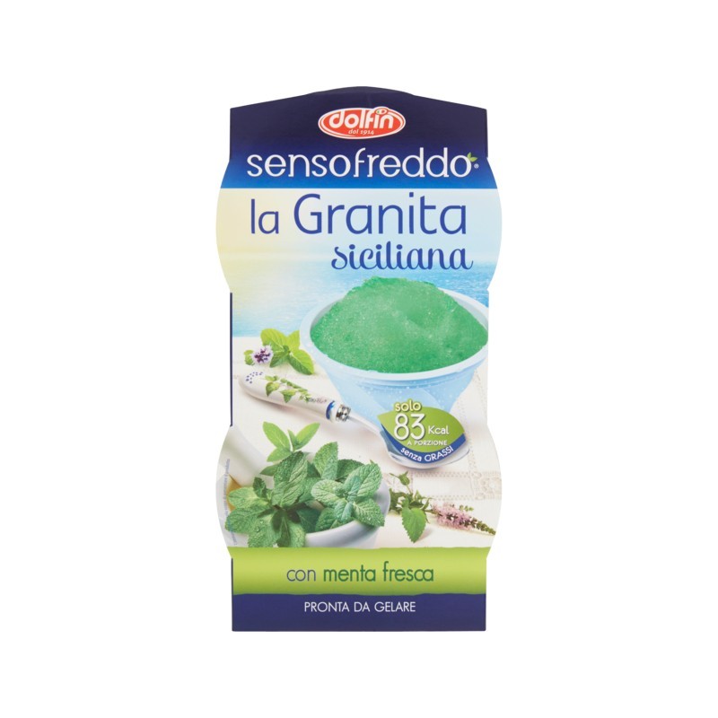 8002267007206Dolfin Sensofreddo Granita Siciliana Con Menta Fresca 2x100ml