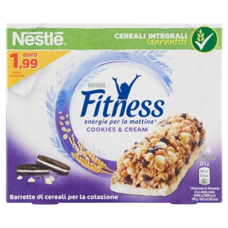 5900020024121Fitness Barrette Cookies E Cream 4x23,5gr