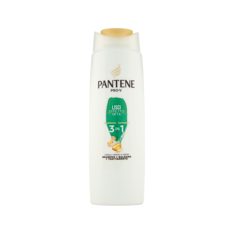 8001841641300Pantene Shampoo 3in1 Lisci 225ml