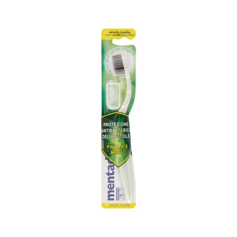 8710522590225Mentadent Spazzolino Antibatterico Medio 1pz