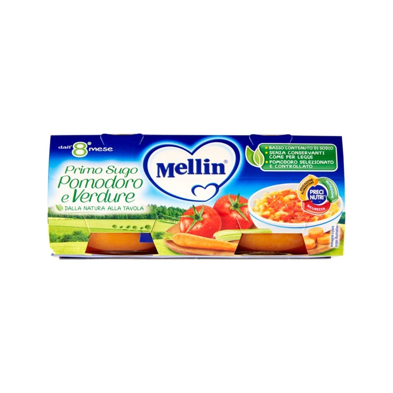 5900852021466Mellin Primosugo Pomodoro E Verdure 2x80gr 5900852021466Mellin Primosugo Pomodoro E Verdure 2x80gr