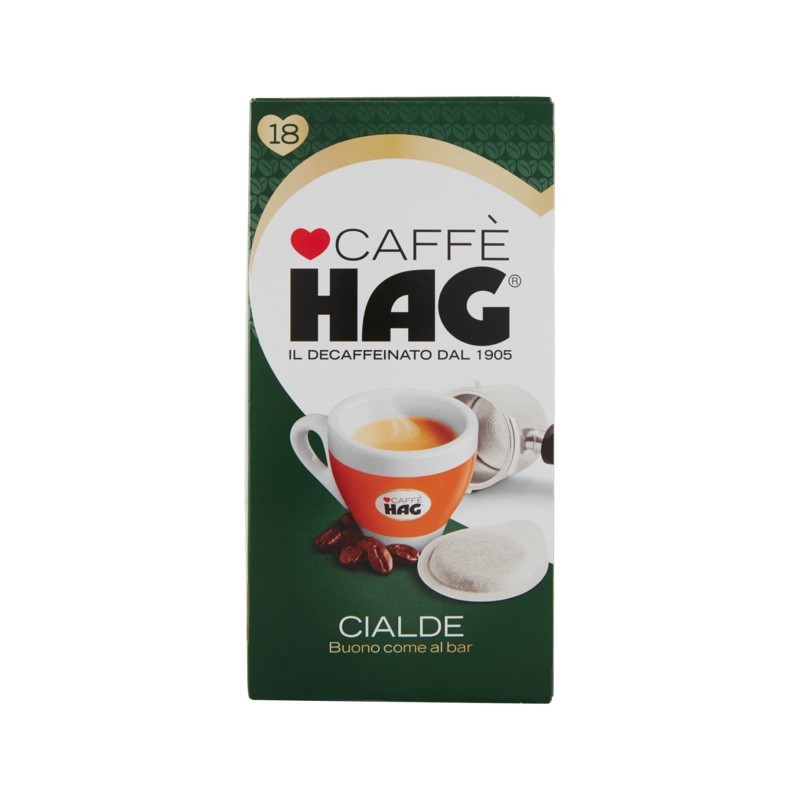 8711000528853Hag Caffe' In Cialde 18 Filtri 125gr