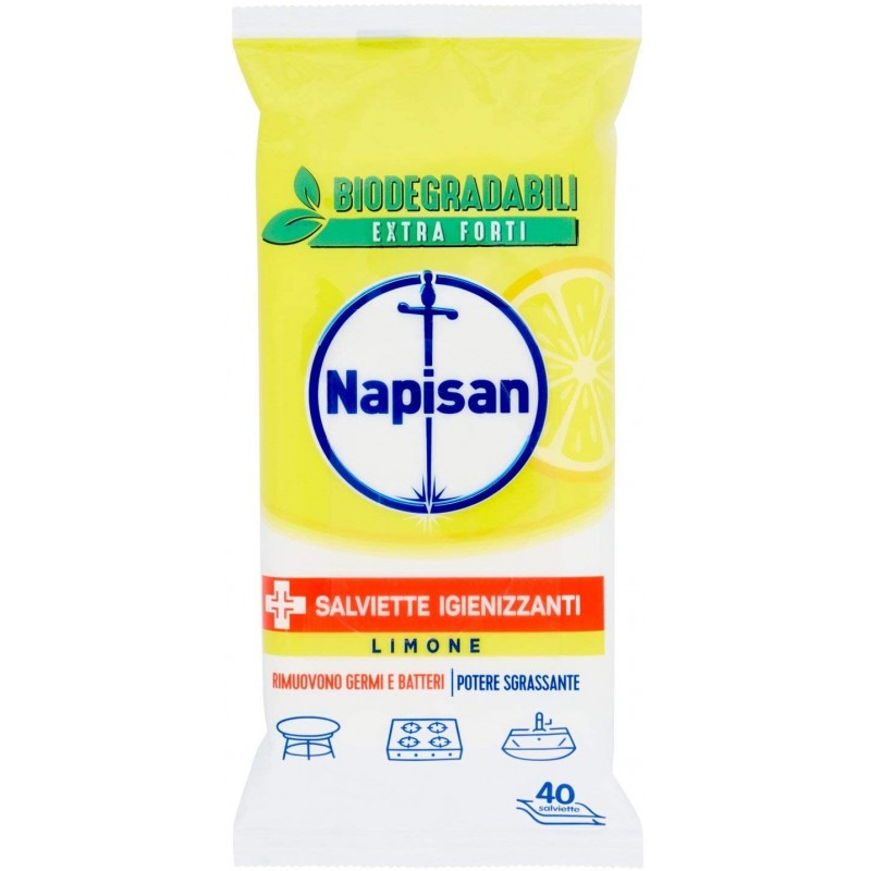 8002910055271Napisan Salviettine Limone 40pz