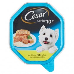 4008429006296Cesar Pate' Senior 10+ Pollo E Riso 150gr