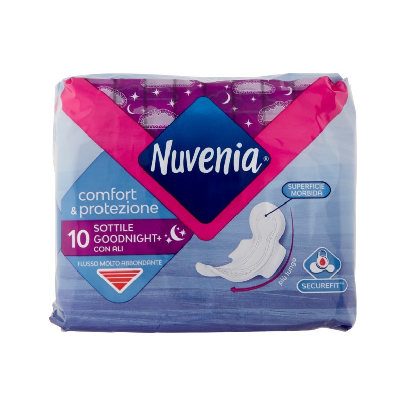 7322541246093Nuvenia Sottile Good Night Con Ali New 10pz