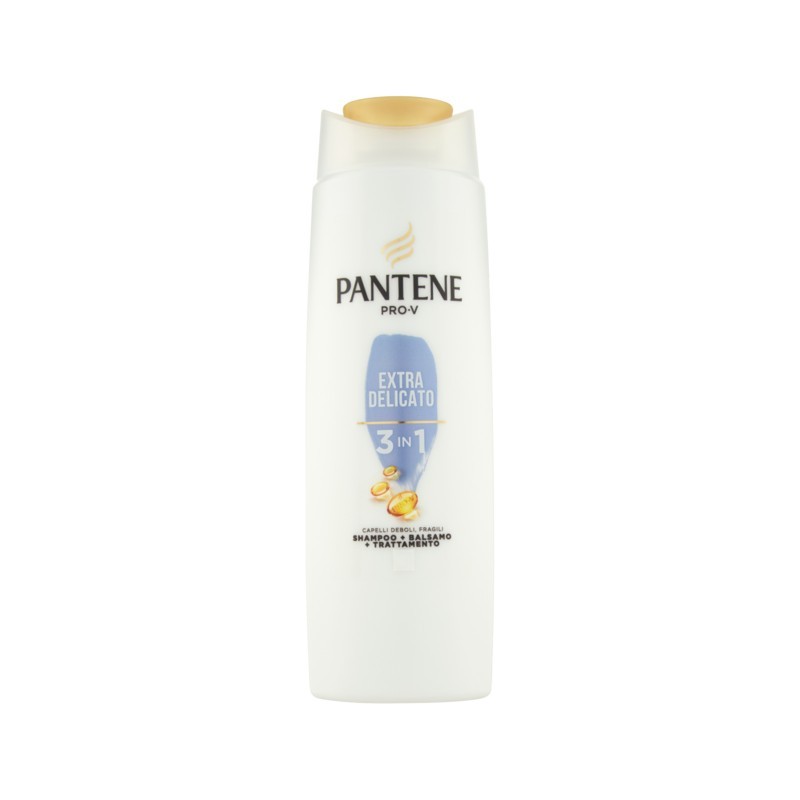 8001841641362Pantene Shampoo 3in1 Extradelicato 225ml