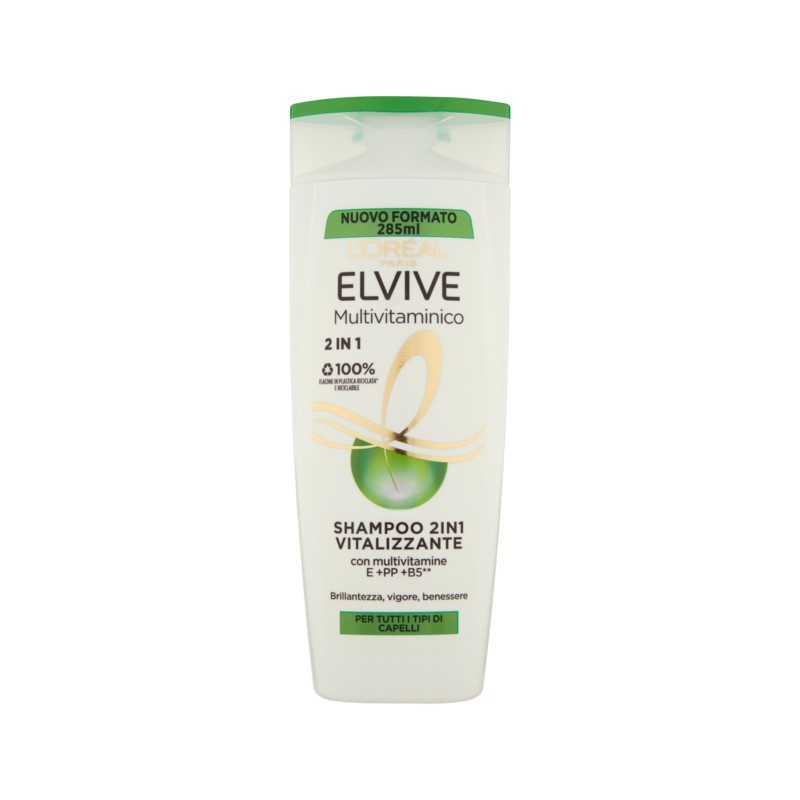 3600523944637Elvive Shampoo 2in1 Multivitaminico 285ml