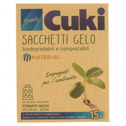 8003980030816Cuki Bio Sacchetti Medi 15pz