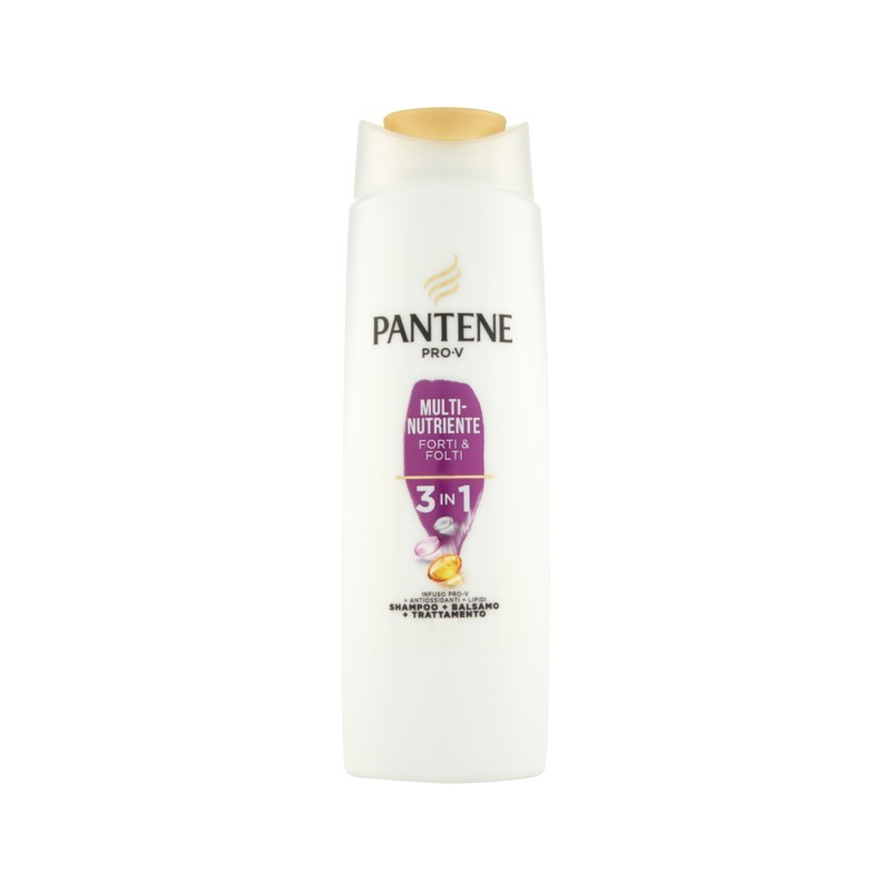 8001841641270Pantene Shampoo 3in1 Multi-Nutriente New 225ml