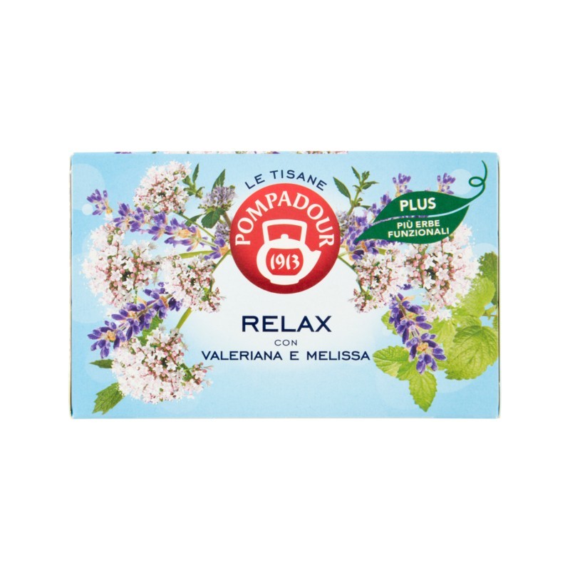 8002355645730Pompadour Tisana Relax 18 Filtri 40gr
