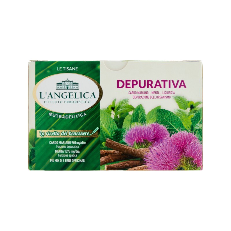 8017331075012L'angelica Tisana Depurativa 20 Filtri 40gr