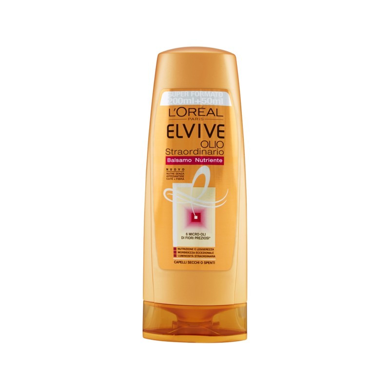 3600522450627Elvive Balsamo Olio Straordinario Nutriente 250ml