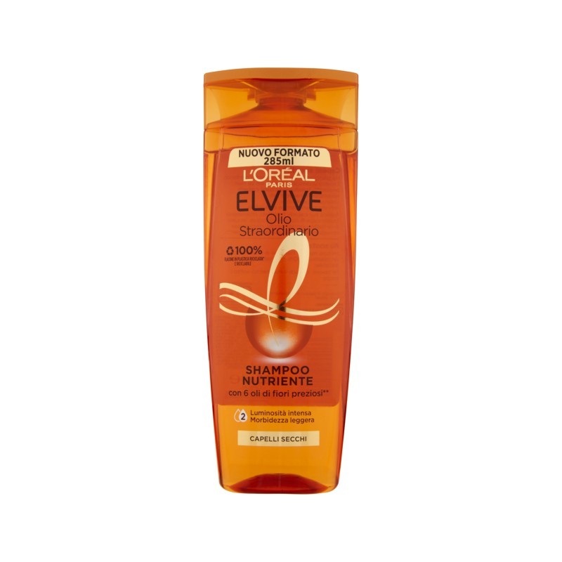 3600523944033Elvive Shampoo Olio Straordinario - Nutriente 285ml