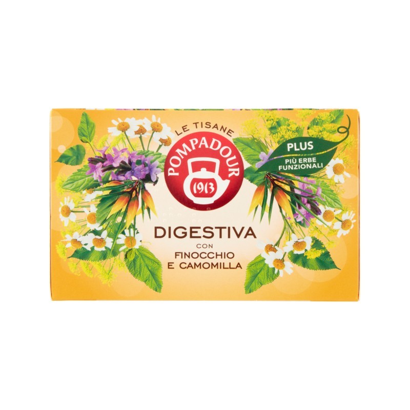 8002355645747Pompadour Tisana Digestiva 18 Filtri 40gr