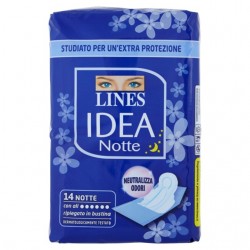 8001480031302Lines Idea Notte Con Ali Extralungo Ripiegato 14pz