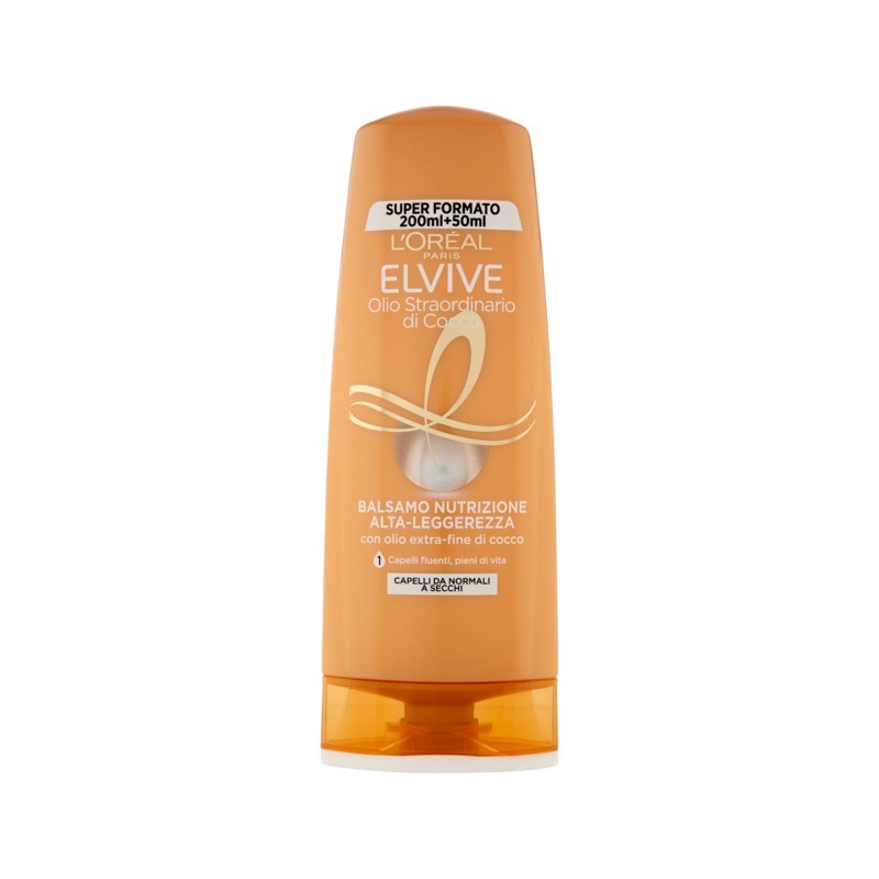 3600523493906Elvive Balsamo Olio Straordinario Di Cocco 250ml
