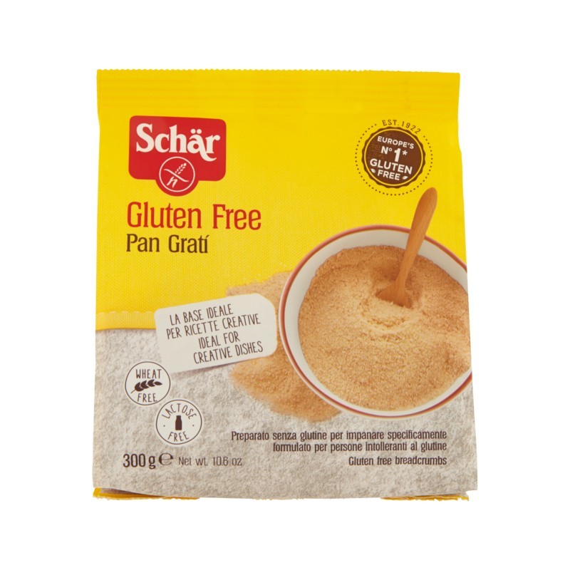 8008698004753Schar Gluten Free Pan Grati' 300gr 8008698004753Schar Gluten Free Pan Grati' 300gr