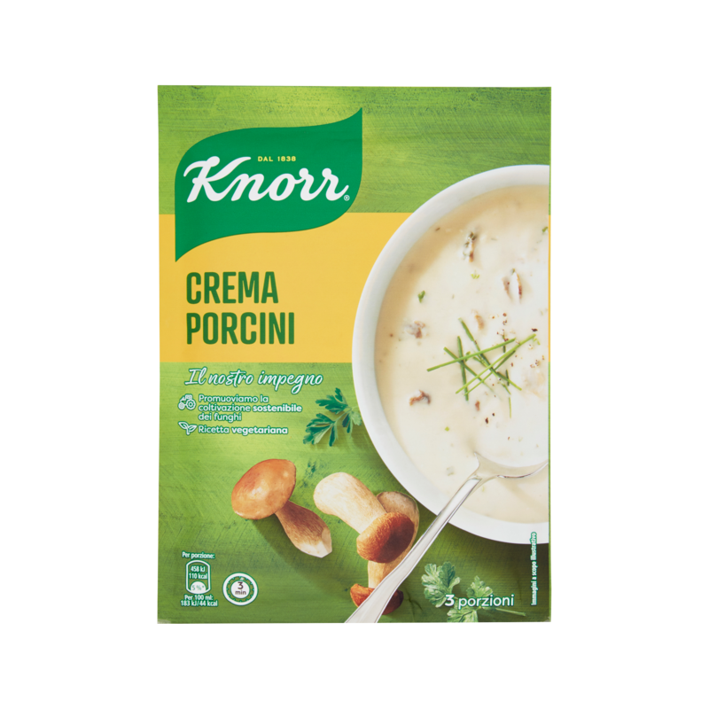 8711200461455Knorr Crema Con Funghi Porcini 76gr 8711200461455Knorr Crema Con Funghi Porcini 76gr
