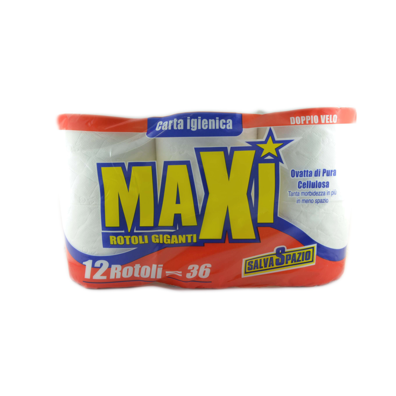 8011728011126Maxi Carta Igienica 12 Rotoli 1pz