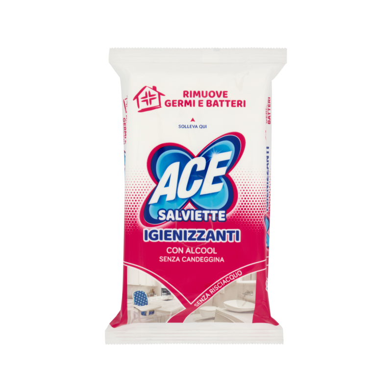 8001480600652Ace Salviettine Igienizzanti Con Alcool 40pz