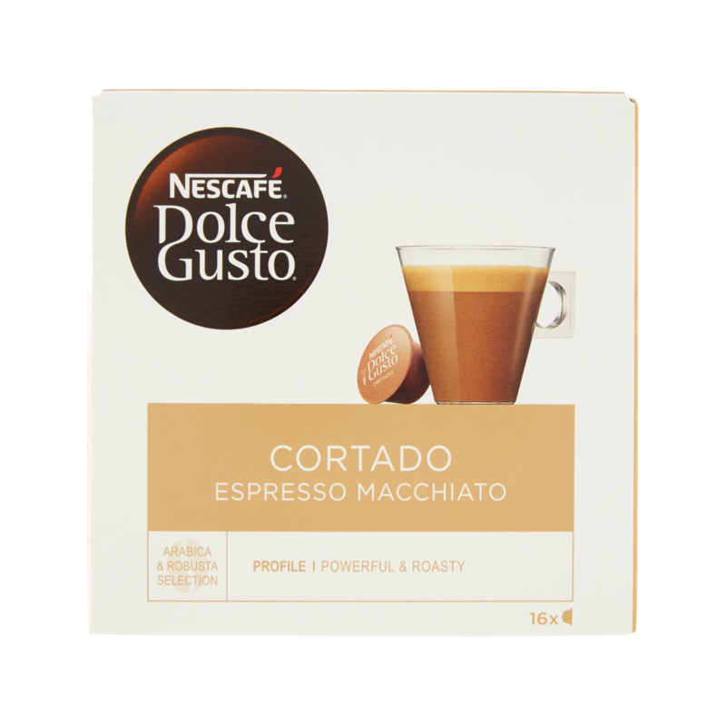 7613032396350Nescafe' Dolce Gusto Espresso Macchiato 16pz