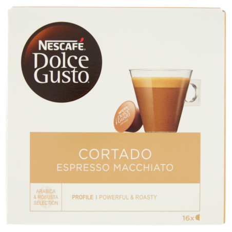 7613032396350Nescafe' Dolce Gusto Espresso Macchiato 16pz