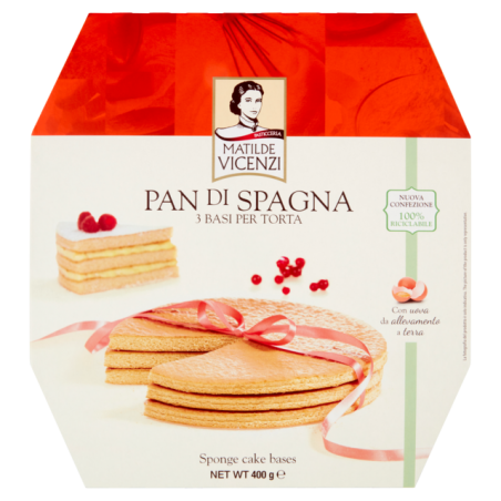 8000350007287Vicenzi Basi Pan Di Spagna New 400gr
