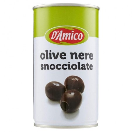 8005695005714D'amico Olive Nere Snocciolate In Latta 350gr