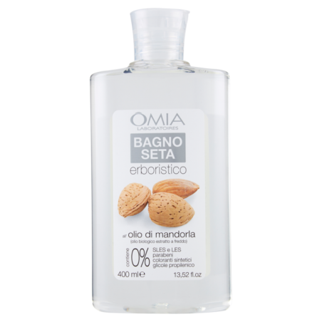 8021983411418Omia Bagno Seta All'olio Mandorla 400ml