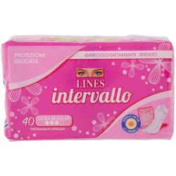 8001480080676Lines Intervallo Proteggi-Slip Ripiegato New 40pz