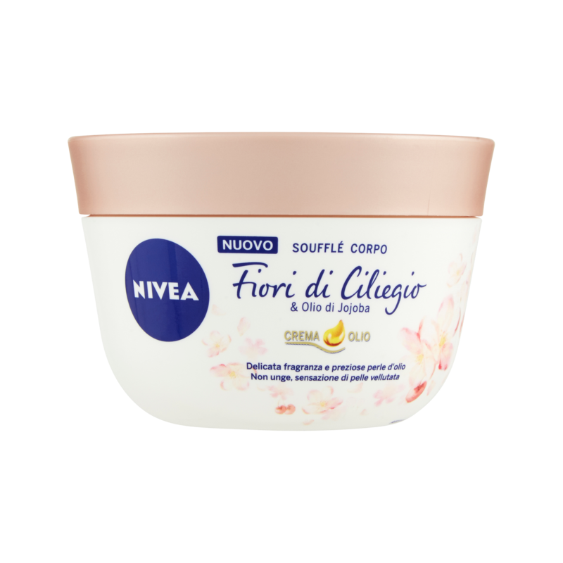 40063157Nivea Body Souffle' Ciliegio 200ml