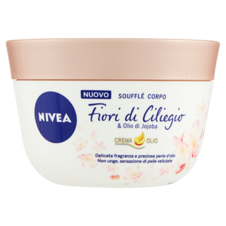 40063157Nivea Body Souffle' Ciliegio 200ml