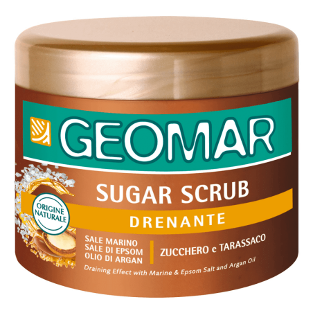 8003510032846Geomar Sugar Scrub Drenante Vaso 600gr