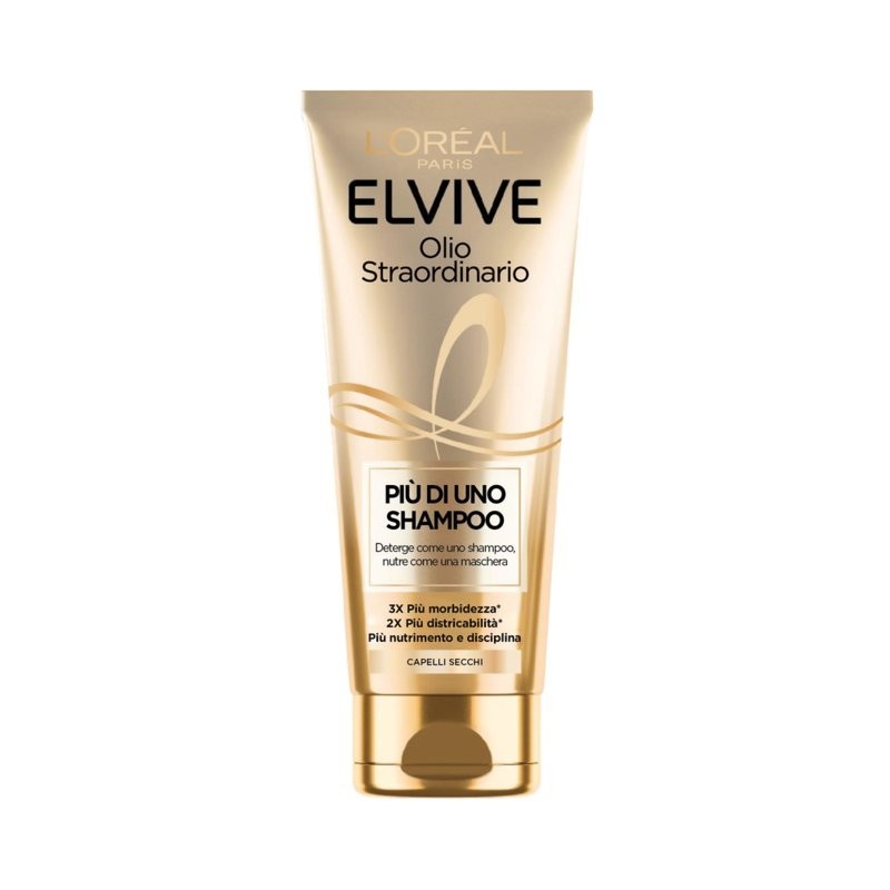 3600523970261Elvive Shampoo Olio Straordinario Piu' Di Un Shampoo 200ml