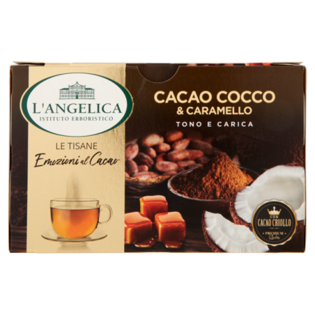 8017331074749L'angelica Tisana Cacao, Cocco E Caramello 15 Filtri