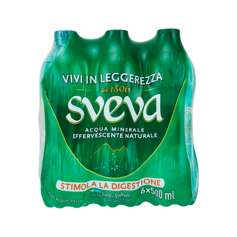 8008417601201Sveva Acqua Frizzante 6x500ml