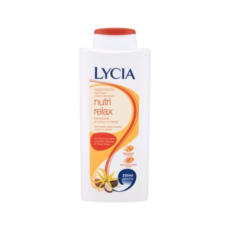 8002340015586Lycia Bagno Doccia Nutri Relax New 750ml