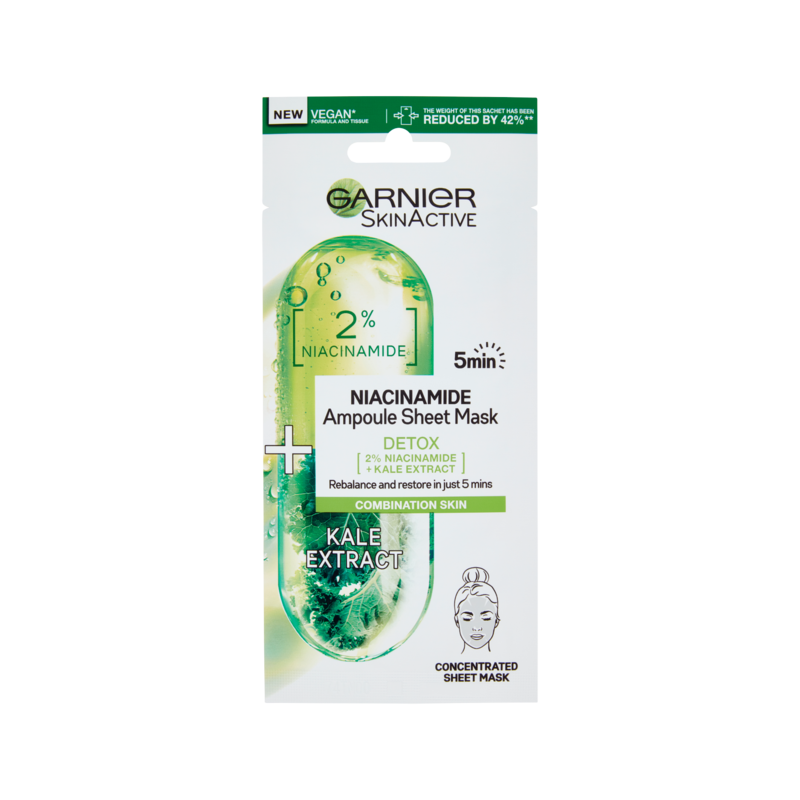 3600542387156Garnier Maschera Tessuto Ampolla Niacinamide 15gr