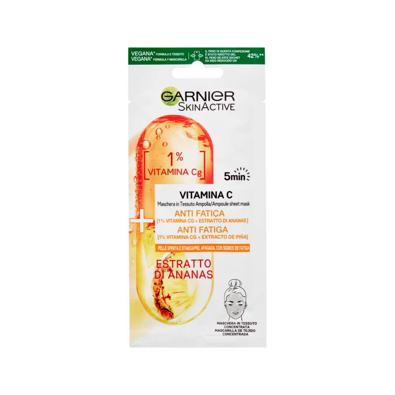3600542387231Garnier Maschera Tessuto Ampolla Vitamina C 15gr