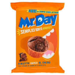 8000350007478Mr. Day Muffin Cacao 6x50gr