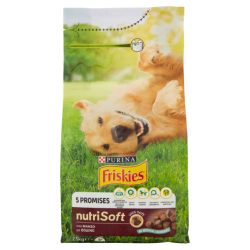 7613287220110Friskies Dog Crocchette Nutrisoft Manzo New 1500gr