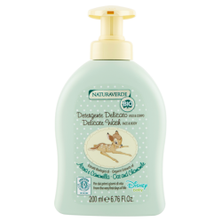 8029241108100Naturaverde Bio Detergente Delicato Viso E Corpo Con Dispenser 200ml
