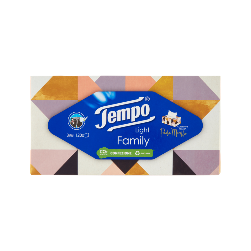 7322541379111Tempo Fazzoletti Family Box 120pz