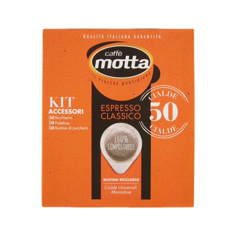 8029997500050Caffe' Motta Cialde Espresso Kit 50pz