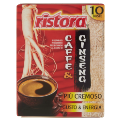 8004990122478RISTORA CAFFE' & GINSENG 10 STICK 100GR
