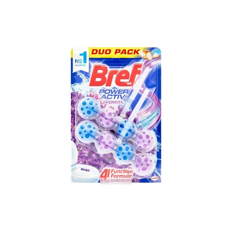 8015100570980Bref Wc Power Activ Lavanda 2x50gr