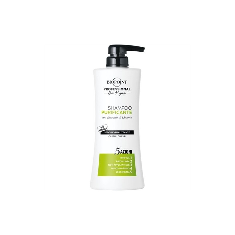8052862410789Biopoint Shampoo Purificante New 400ml