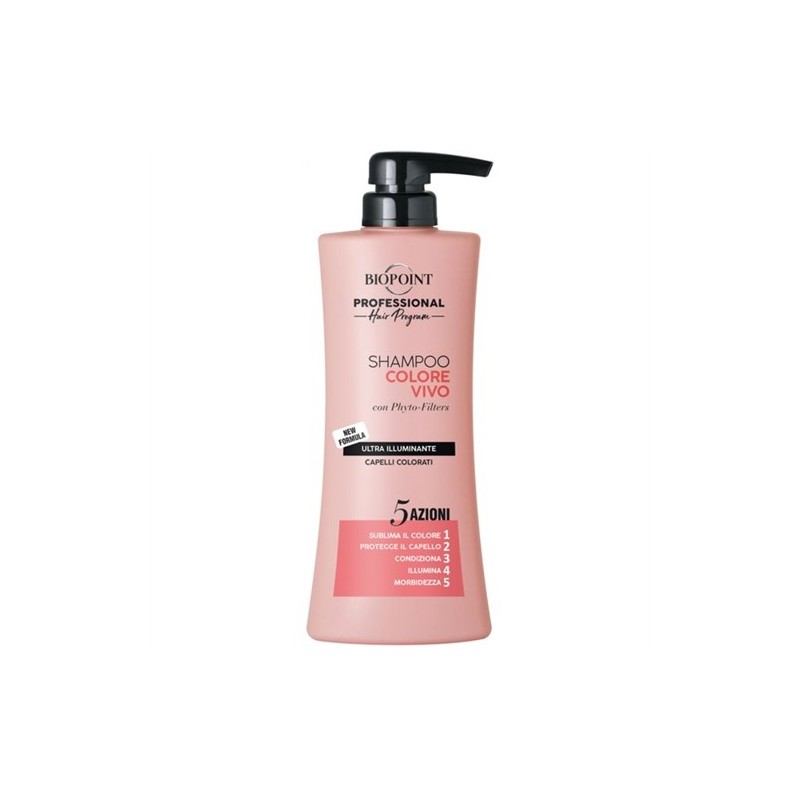 8052862410727Biopoint Shampoo Colore Vivo New 400ml